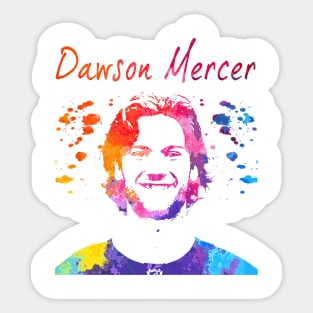 Dawson Mercer Sticker